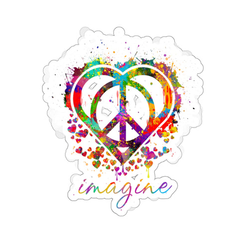 Imagine Peace Stickers