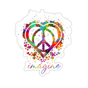 Imagine Peace Stickers