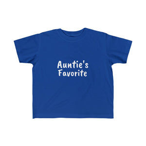 Auntie's Favorite - Kid's Fine Jersey Tee