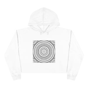 Mandala Crop Hoodie