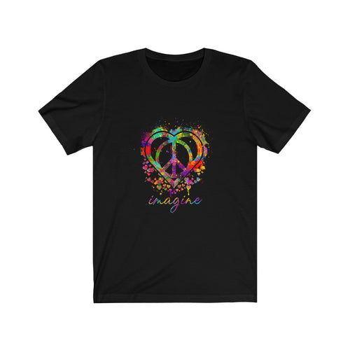 Imagine Peace - Unisex Jersey Short Sleeve Tee - NEW