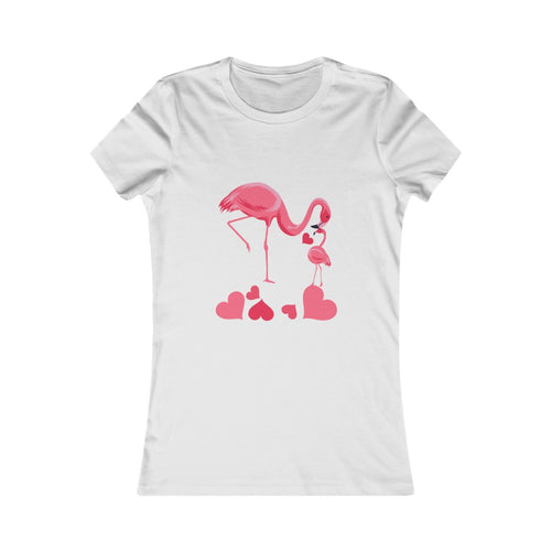 Mama and Baby Flamingo Tee