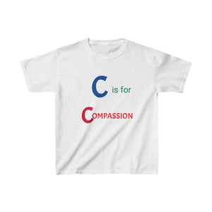 C is for COMPASSION - Kid's Learning Tee