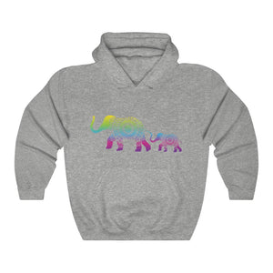 Mama and Baby Elephant! -  Heavy Blend™ Hooded Sweatshirt