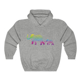 Mama and Baby Elephant! -  Heavy Blend™ Hooded Sweatshirt