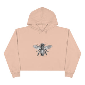 Bee Cropped Hoodie