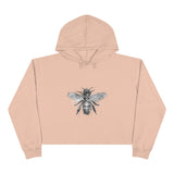 Bee Cropped Hoodie